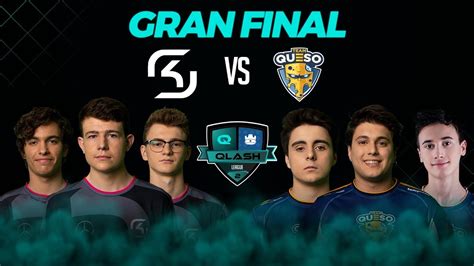 SK GAMING VS TEAM QUESO GRAN DUELO FINAL DE LA QLASH LEAGUE 2 CLASH