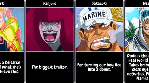 Most Hated Characters In One Piece YouTube