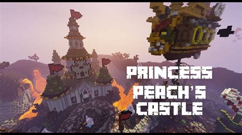 HAUNTED PRINCESS PEACH S CASTLE MINECRAFT TIMELAPSE YouTube