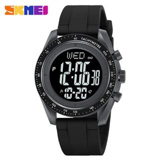 Promo Jam Tangan Pria Digital SKMEI 2045 Black Black Water