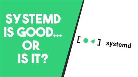 Should You Use SystemD? - YouTube