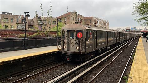 Irt Broadway Line R A Train Dyckman St Youtube