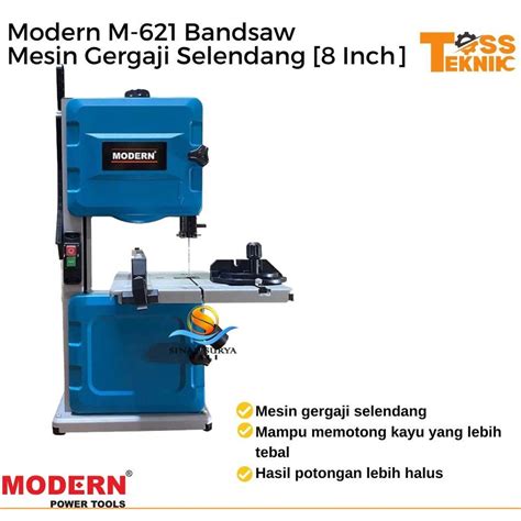 Jual Mesin Gergaji Potong Ukir Selendang Bandsaw Band Saw Inch Inci