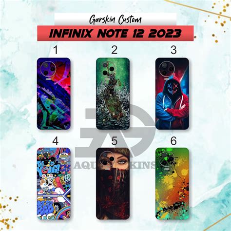 Jual Infinix Note Garskin Hp Stiker Hp Skin Handphone Stiker