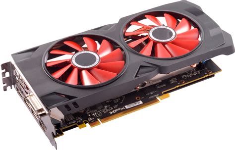 Best Buy Xfx Rs Amd Radeon Rx 570 Xxx Edition 8gb Gddr5 Pci Express 3 0 Graphics Card Black Red