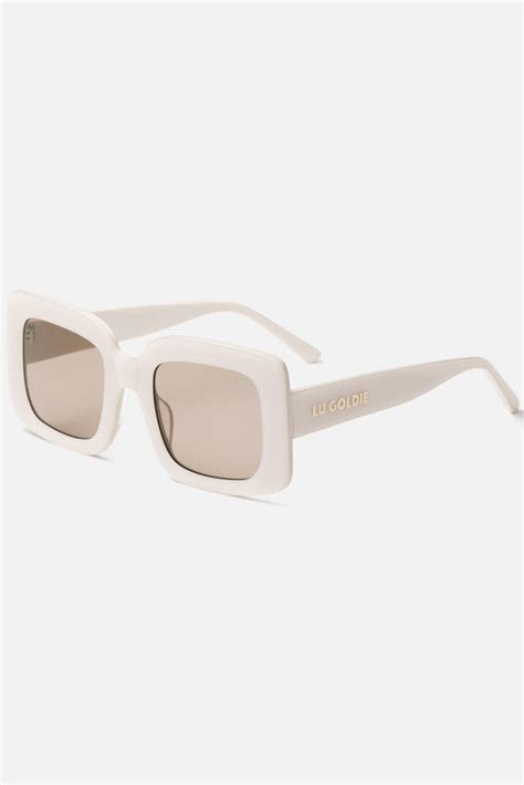 Lu Goldie Mia Sunglasses Vanilla Pretty Rad Store