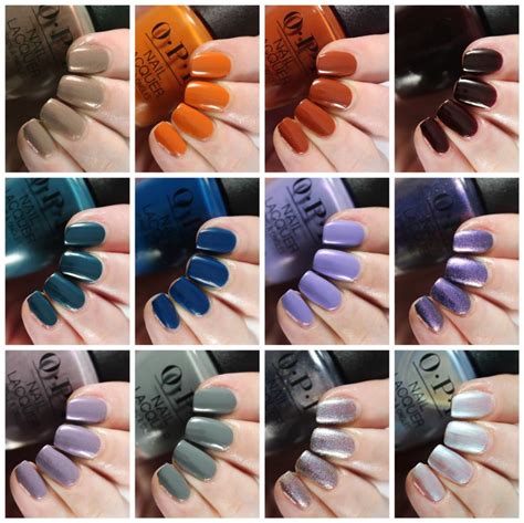 OPI Muse Of Milan Fall 2020 Collection Swatches Review Gingerly