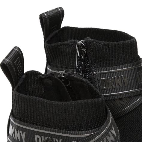 Sneakersy Dkny Miley Slip On K Czarny Eobuwie Pl