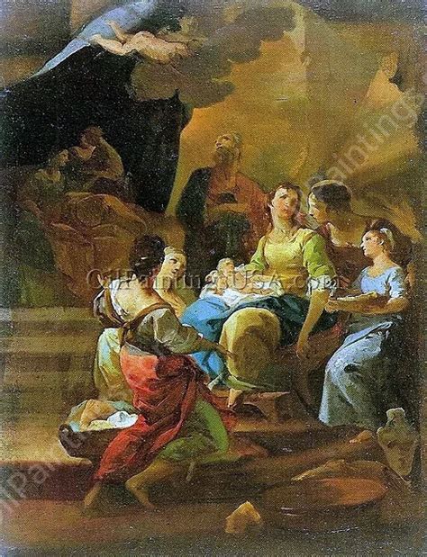 The Nativity Of St John The Baptist Bozzetto Corrado Giaquinto