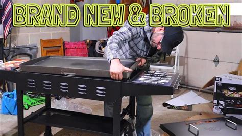 Blackstone 36 Griddle Broken Out Of The Box ASSEMBLY VIDEO YouTube