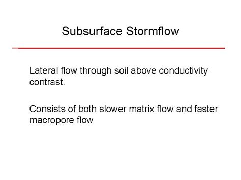 hydrology  flow  water