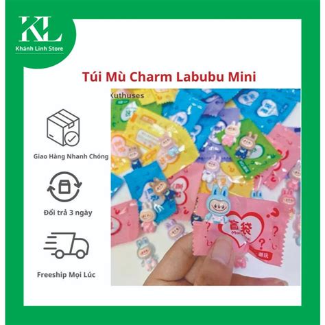 T I M Charm Labubu Mini Ch I Gi M Stress Ch I Hot Trend D Th Ng Qu T Ng Trang