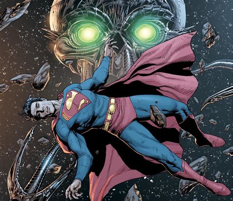 Brainiac S Battle HD Superman Wallpaper By Gary Frank