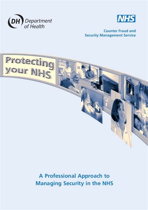 A Professional Approach To Managing Security In The Nhs