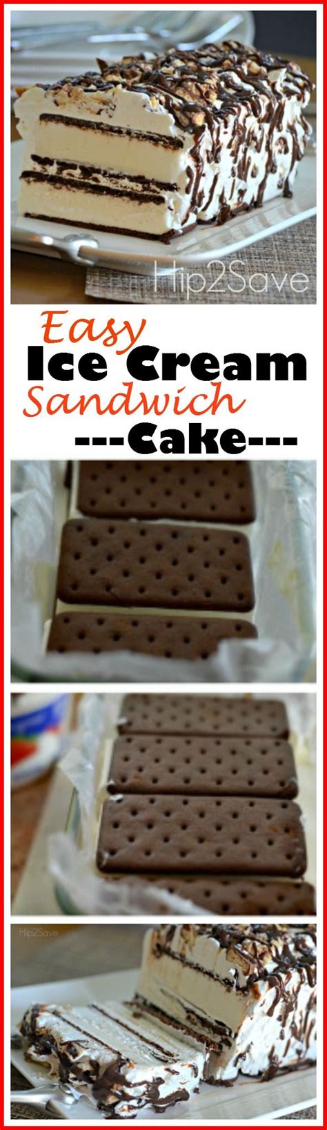 Ice Cream Sandwich Cake Pinterest