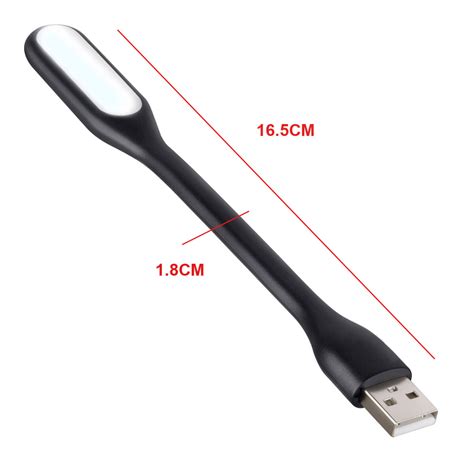 HERRAMIENTAS MINI LAMPARA LINTERNA LED USB FLEXIBLE Cymaco