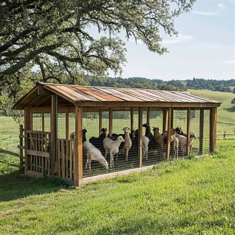 goat  ideas   secure  functional shelter  ultimate