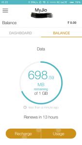 Jio Data Balance Check Number (SMS, Missed Call & USSD)