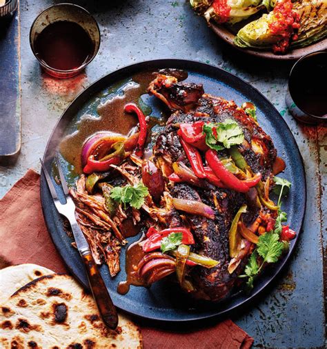 Barbecue Slow Cooked Lamb Shoulder Recipe Sainsbury`s Magazine