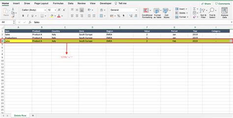 How To Delete Row In Excel Shortcut SpreadCheaters