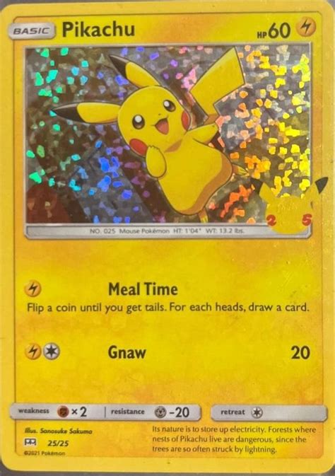 Pikachu [Holo] #25 Prices | Pokemon McDonalds 2021 | Pokemon Cards