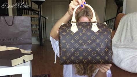 Louis Vuitton Speedy B 25 Unboxing YouTube