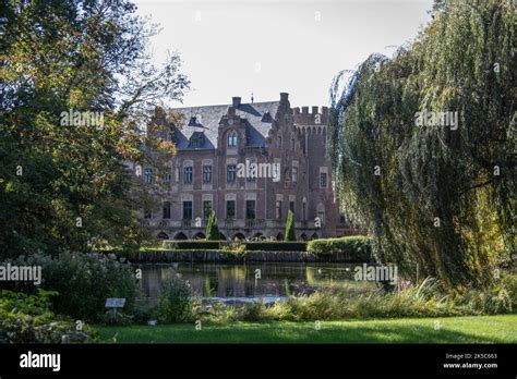 Antique Beautiful Castle In Paffendorf Near Bergheim Stock Photo Alamy