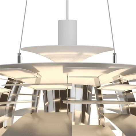 Louis Poulsen Ph Artichoke Pendant Light E Brushed Stainless Steel