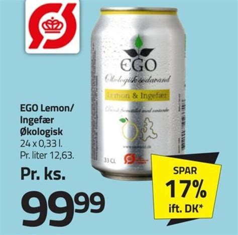 Ego Lemon Ingef R Kologisk Tilbud Hos Fleggaard