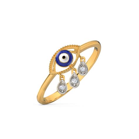 Divine Evil Eye Diamond Ring Trending Bracelet Designs Caratlane