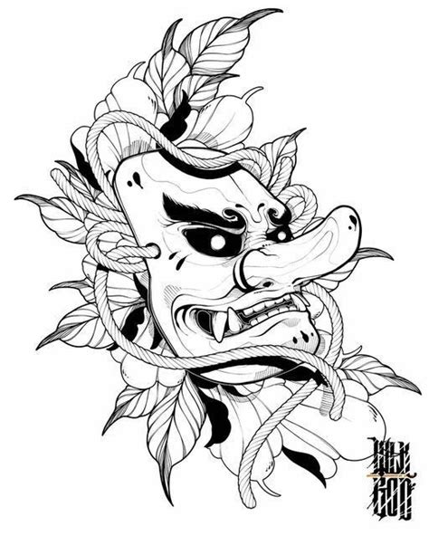 Pin By Gii Cappi On Tattoos Tengu Tattoo Japanese Tattoo Sketches