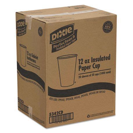 GP PRO Dixie Perfect Touch Coffee Dreams 12 Oz Paper Hot Cups 5342CD S Freedman Sons