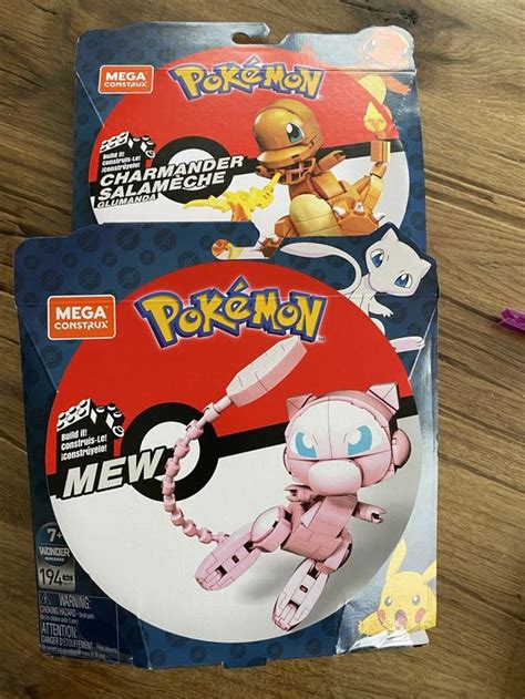 2 Pokémon Glumanda Mew von Mega Construx Kaufen auf Ricardo