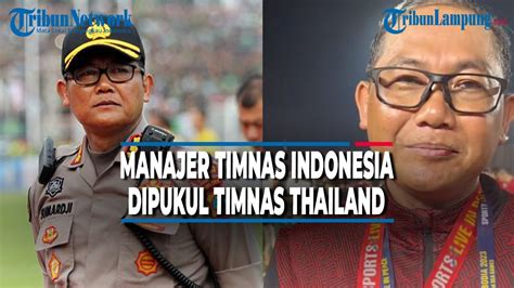 Manajer Timnas Indonesia Sumardji Alami Luka Usai Dipukul Saat Final