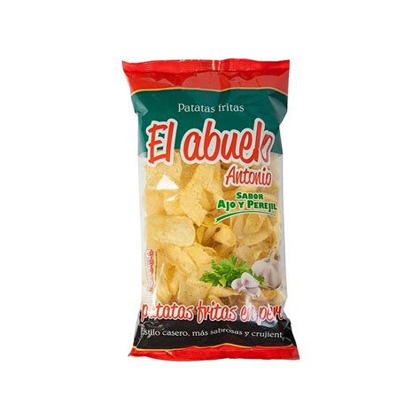 El Abuelo Antonio Patatas Fritas En Perol Sabor Ajo Y Perejil 150 Gr