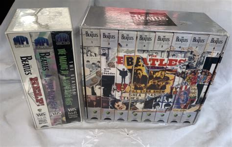 The Beatles Anthology Vhs Tape Set For Sale Online Ebay