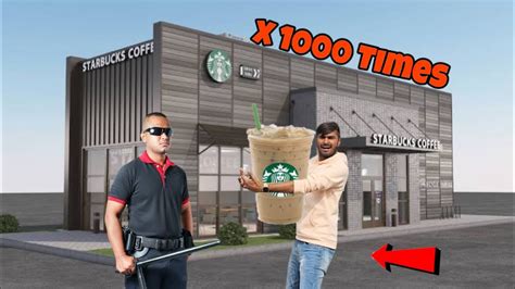 Prank 😂 Going To Starbucks 1000 Times In A Day 😂 स्टारबक्स में जाकर सो गये Gone Very Funny