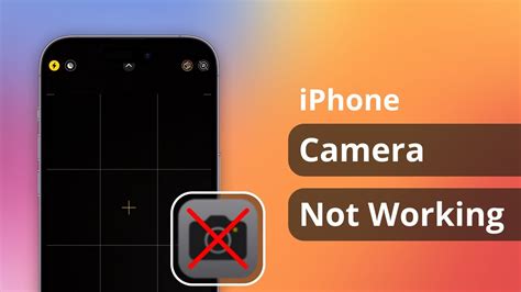 5 Ways How To Fix IPhone Camera Not Working YouTube