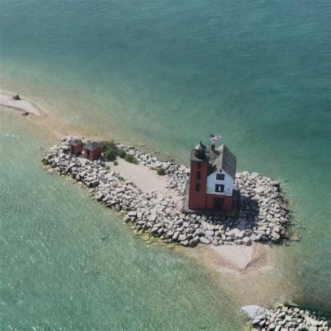 Round Island Light Michigan In Mackinac Island Mi Bing Maps