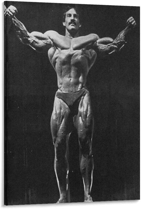 Amazon Aaharya Bodybuilder Mike Mentzer Poster Black And White