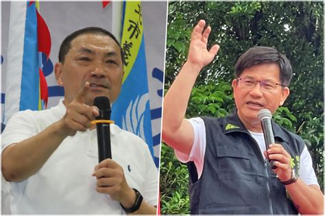 日前民進黨新北市長參選人林佳龍質疑新北市政府替侯友宜攻擊競選對手，違反行政中立。 圖／聯合報系資料照片