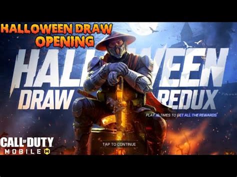 New Halloween Redux Draw Opening Legendary Ak Character Draw