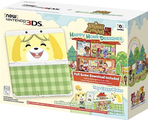 Animal crossing New Nintendo 3DS Happy Home Designer Console Box/Plates Only, NO - deeyah.com