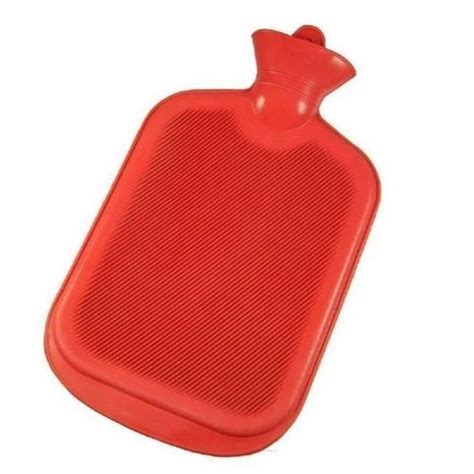Rectangular Red Rubber Hot Water Bottle At Piece In New Delhi ID