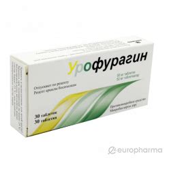 Купить Урофурагин 50 мг № 30 табл. — Europharma