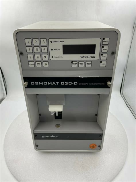 Gonotec Osmomat 030 D Cryoscopic Osmometer Printer For Partsnot