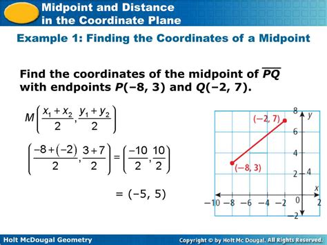 Ppt Midpoint And Distance In The Coordinate Plane Powerpoint Presentation Id2975347