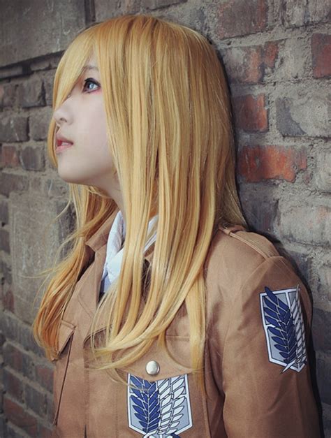 Attack on Titan Krista Lenz Cosplay Wig - Online Shop