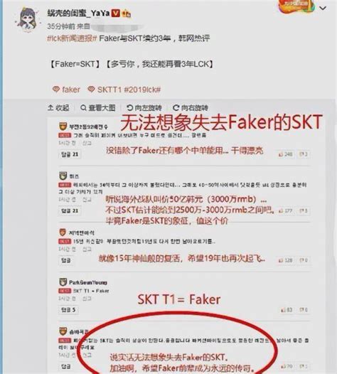 Lol：韓網友熱議faker續約skt到2021年：無法想像失去faker的skt 每日頭條