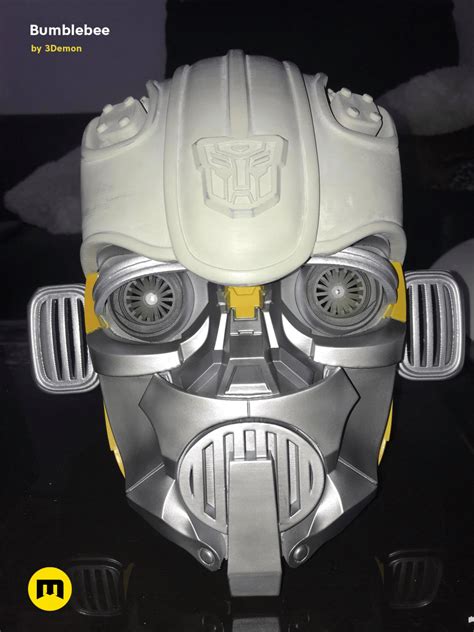 Transformers Bumblebee Mask Template